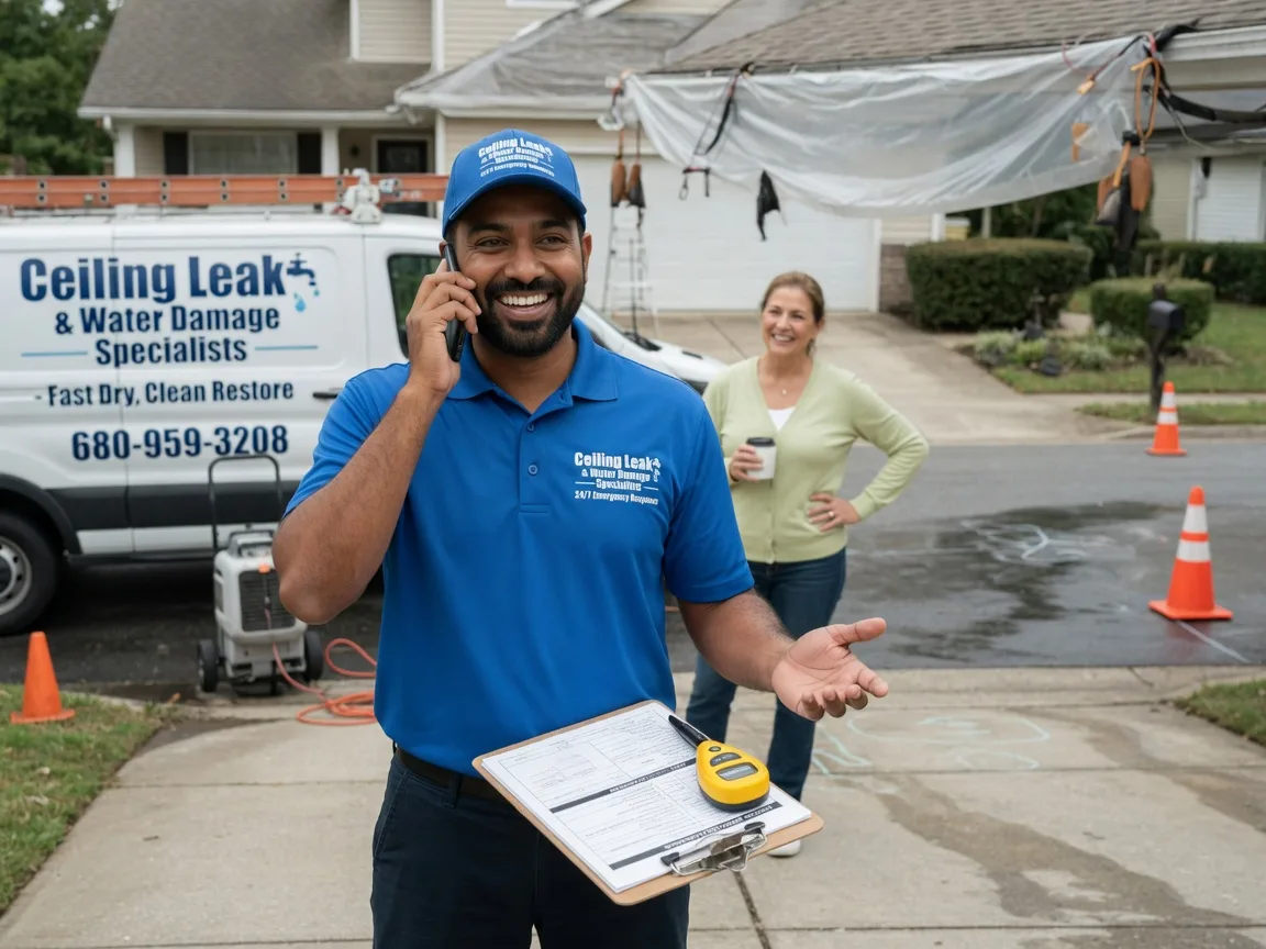Ceiling Leak Cleanup Linden, PA FAQs